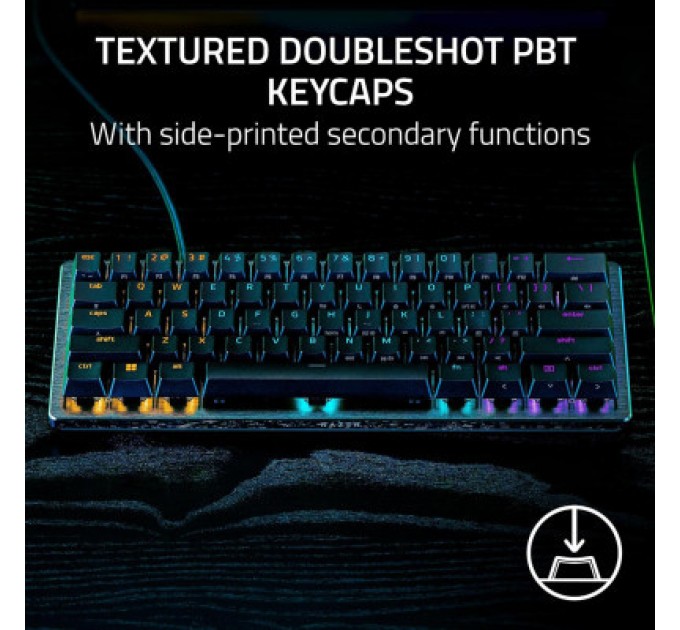 Razer Клавіатура Razer Huntsman V3 Pro Mini USB UA Black (RZ03-04990100-R3M1)