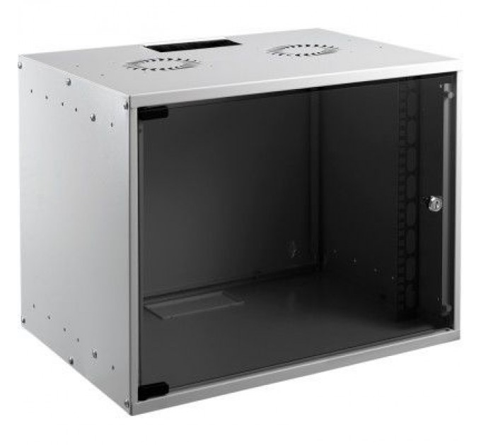 Mirsan Шафа настінна Mirsan 12U 535x400, SOHO, RAL 7035 (MR.SOH12U40DE.02)