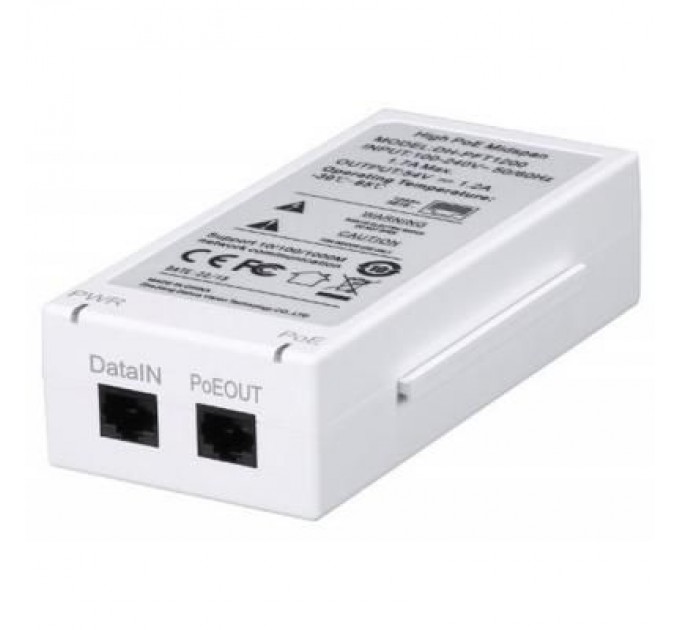 Dahua Адаптер PoE Dahua PFT1200 (DH-PFT1200)