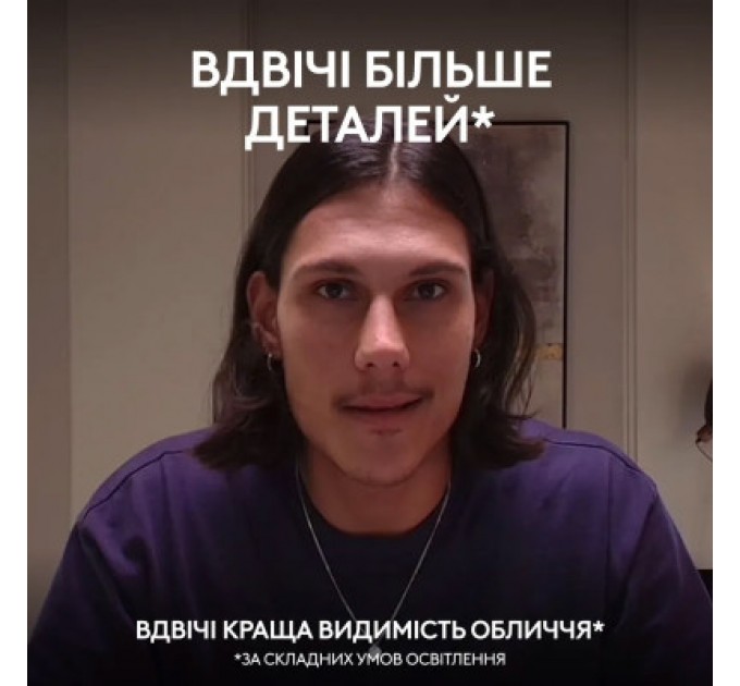 Logitech Веб-камера Logitech MX Brio 4K Graphite (960-001559)