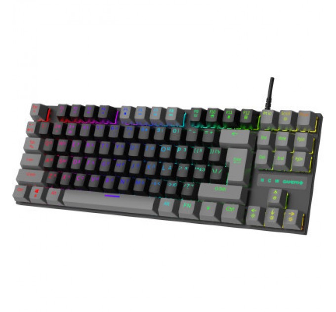 GamePro Клавіатура GamePro MK100R Red Switch LED USB Black/Grey (MK100R)