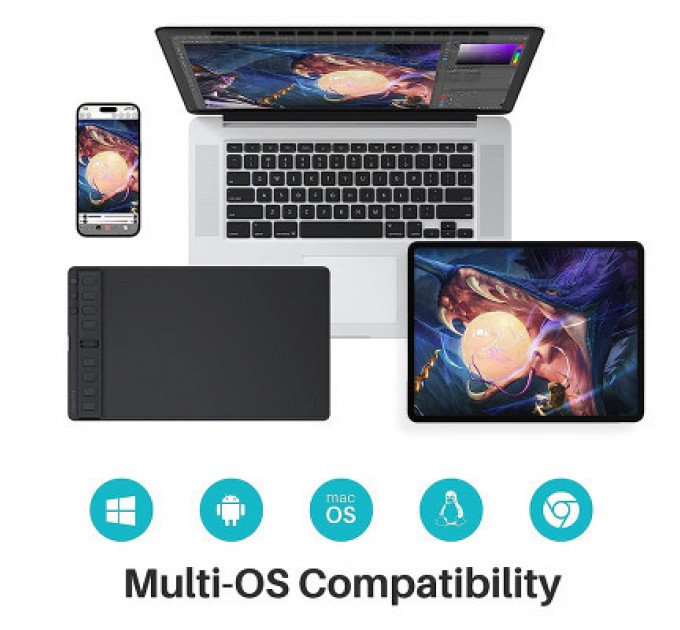 Huion Графічний планшет Huion Inspiroy 2 S (H641P)