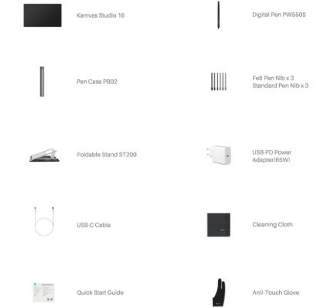 Huion Планшет-монітор Huion Kamvas Studio 16 (KS1601)