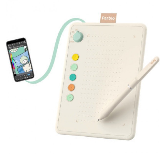 Parblo Графічний планшет Parblo Ninos Q Mobile (NINOSQ)