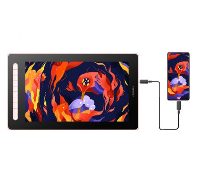 XP-Pen Графічний планшет XP-Pen Artist 16 Pen Display (2nd Gen) Pink (JPCD160FH_PK)