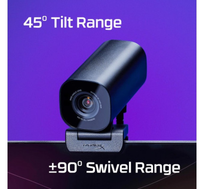 HyperX Веб-камера HyperX Vision S 4K Black (75X30AA)