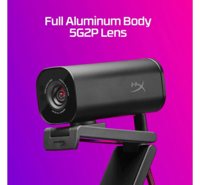 HyperX Веб-камера HyperX Vision S 4K Black (75X30AA)