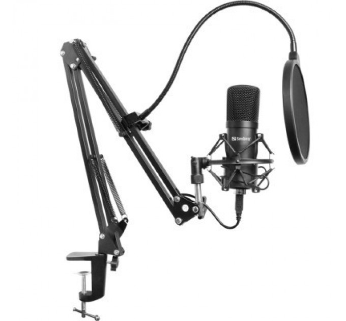 Sandberg Мікрофон Sandberg Ігровий стрім мікрофон Sandberg Streamer Kit USB, кабель 2,5м. (126-07)