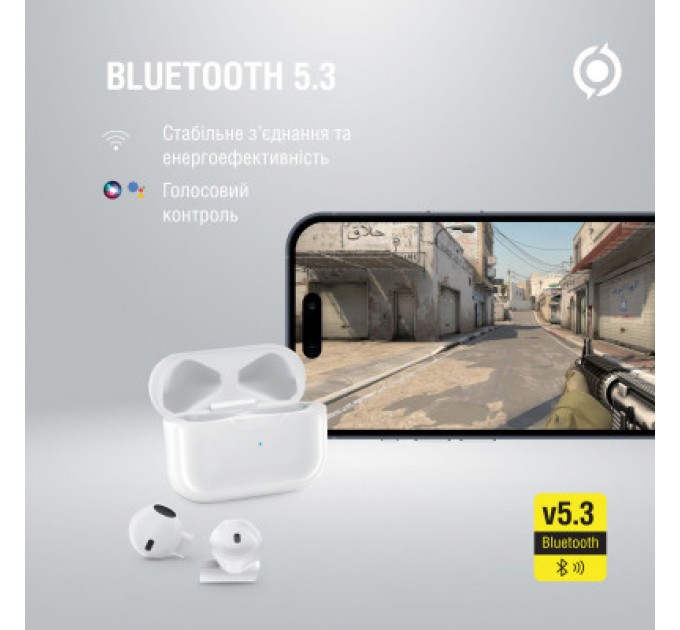 Piko Навушники Piko TWS-MiniJack White (1283126583407)