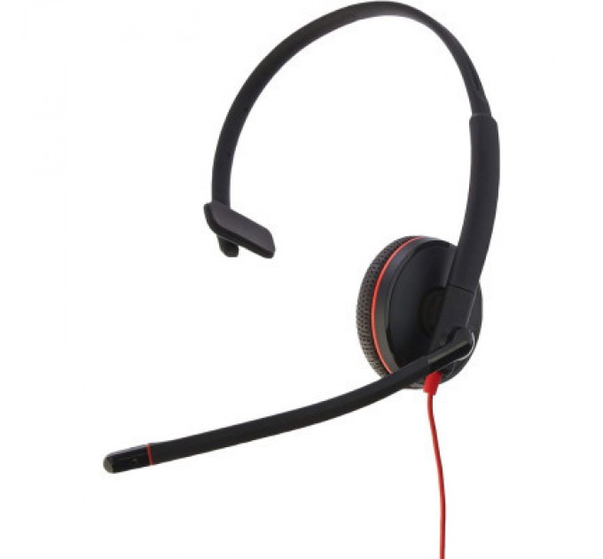 Poly Навушники Poly BlackWire C3215 USB-C/A + 3.5mm HS Mono (8X227AA)