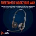 Poly Навушники Poly Blackwire 3220 USB-A/C (8X228AA)