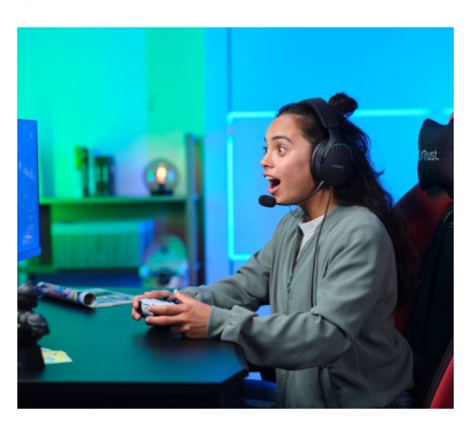 Trust Навушники Trust GXT 490 Fayzo 7.1 USB-A Black (24900)