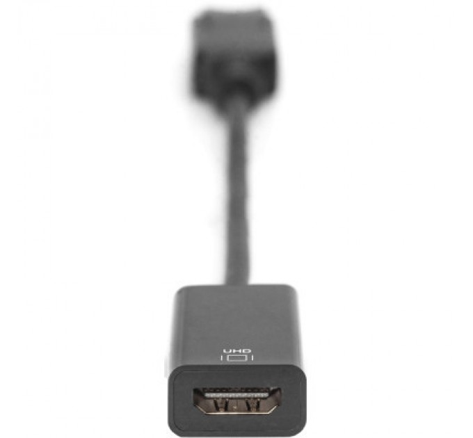 Digitus Перехідник DisplayPort to HDMI (M/F) Ultra HD active Digitus (AK-340415-002-S)