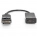 Digitus Перехідник DisplayPort to HDMI (M/F) Ultra HD active Digitus (AK-340415-002-S)