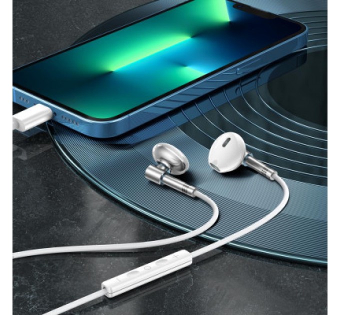 XO Навушники XO EP61 Lightning&Bluetooth Silver (EP61-SL)