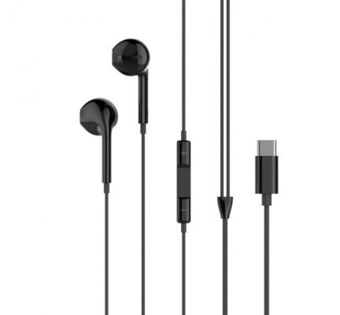 XO Навушники XO EP72 Type-C Black (XO-EP72BK)