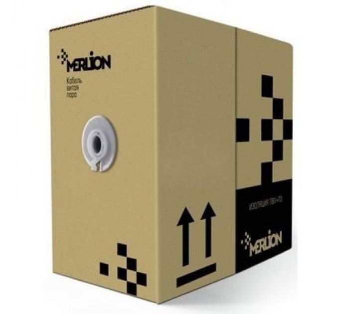 Merlion Кабель мережевий Merlion FTP 305м КВПЭПп(100) 4*2*0,50[СU] cat.5e, внеш., пров. 1,2мм (03959)