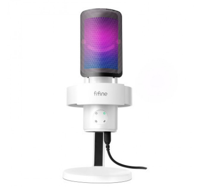 Fifine Мікрофон Fifine A9W USB White (A9W)