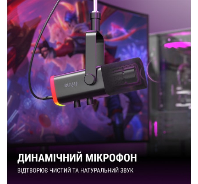 Fifine Мікрофон Fifine AM8 USB/XLR Black (AM8)