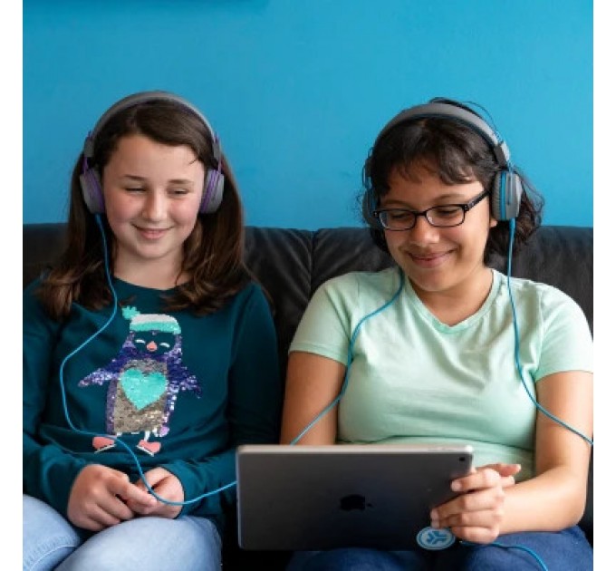 Jlab Навушники Jlab JBuddies Studio Wireless Graphite/Blue (IEUHBSTUDIORGRYBLU4)