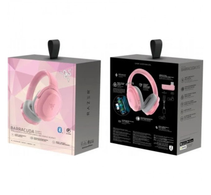 Razer Навушники Razer Barracuda Quartz Pink (RZ04-03790300-R3M1)