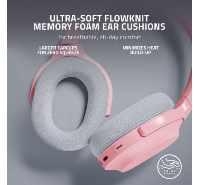 Razer Навушники Razer Barracuda Quartz Pink (RZ04-03790300-R3M1)