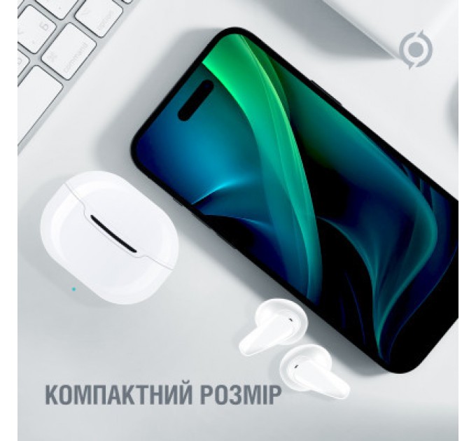 Piko Навушники Piko TWS-MiniJoy White (1283126583421)