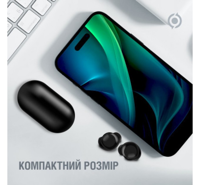 Piko Навушники Piko TWS-MusicBox Black (1283126583414)