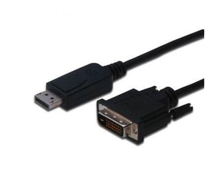Digitus Кабель мультимедійний Display Port to DVI 24+1pin, 2.0m Digitus (AK-340301-020-S)