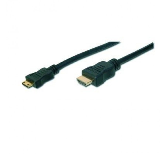 Digitus Кабель мультимедійний HDMI A to HDMI C (mini), 2.0m Digitus (AK-330106-020-S)