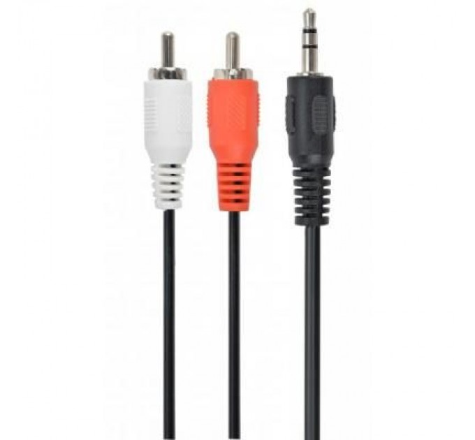 Cablexpert Кабель мультимедійний Jack 3.5mm папа/2RCA папа Cablexpert (CCA-458-20M)