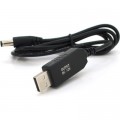 Voltronic Кабель живлення USB to DC 5.5x2.5 12V 1.0m OEM (29886) Voltronic (KPFR/5-12)