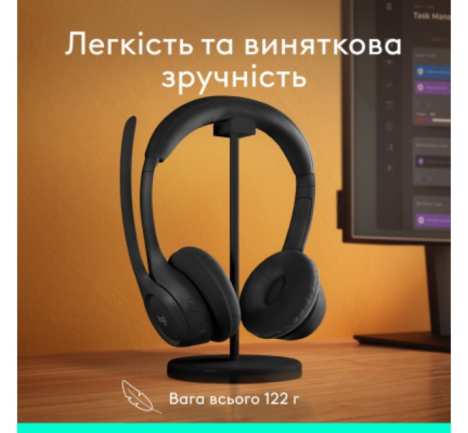 Logitech Навушники Logitech Zone 300 Bluetooth Graphite (981-001407)