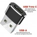 Dynamode Перехідник USB-C Female to USB-A Male OTG Dynamode (DM-AD-USB-CA)