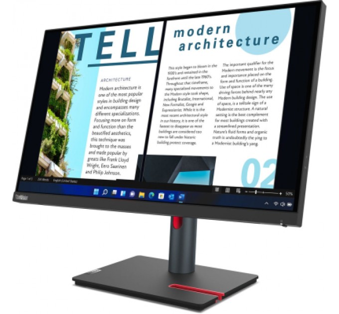 Lenovo Монітор Lenovo P24h-30 (63B3GAT6UA)