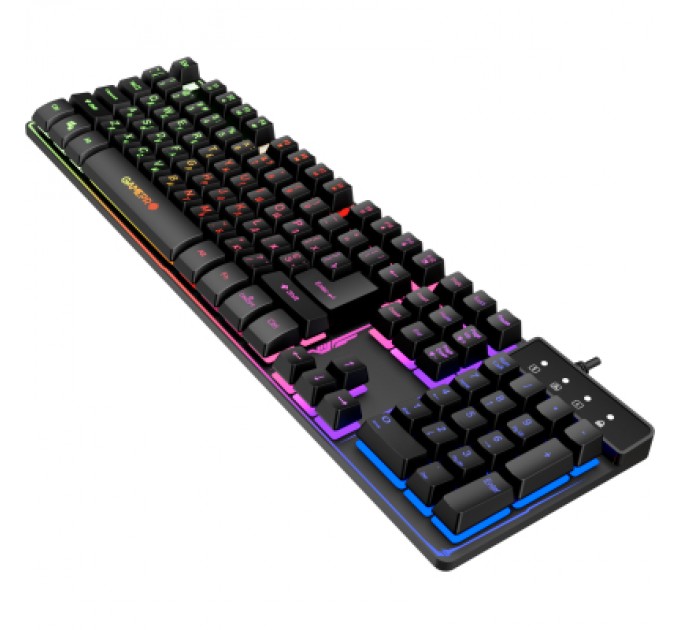 GamePro Клавіатура GamePro GK576 Nitro+ USB Black (GK576)