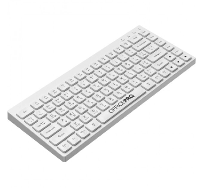 OfficePro Клавіатура OfficePro SK955W Wireless/Bluetooth White (SK955W)