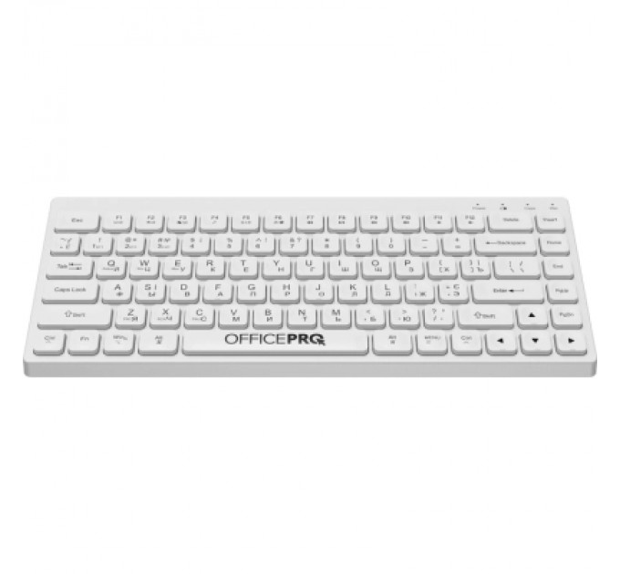 OfficePro Клавіатура OfficePro SK955W Wireless/Bluetooth White (SK955W)