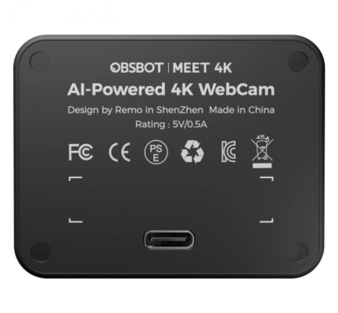 OBSBOT Веб-камера OBSBOT Meet-4K Black (OBSBOT-MEET4K)