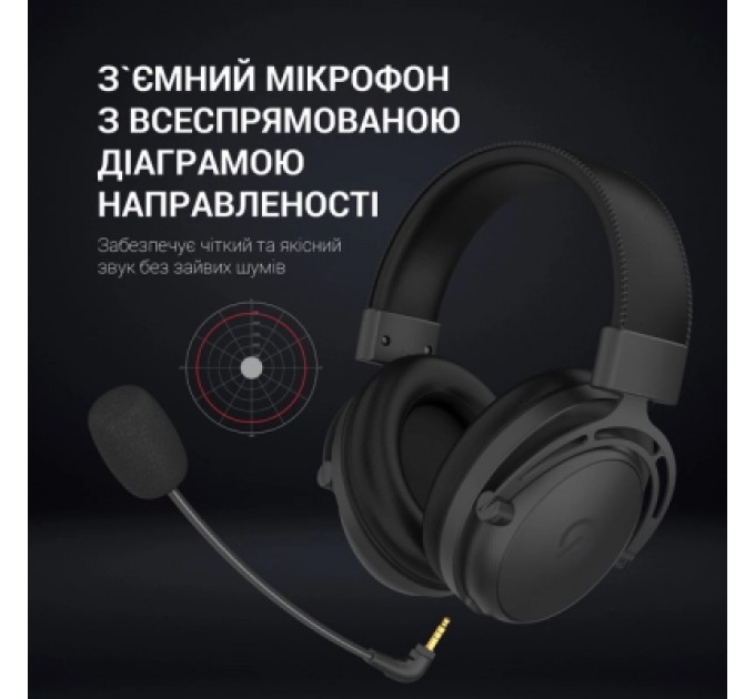 GamePro Навушники GamePro HS1260BT Black (HS1260BT)