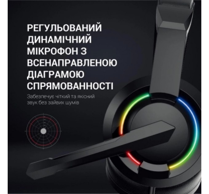 GamePro Навушники GamePro HS299 RGB Black (HS299)