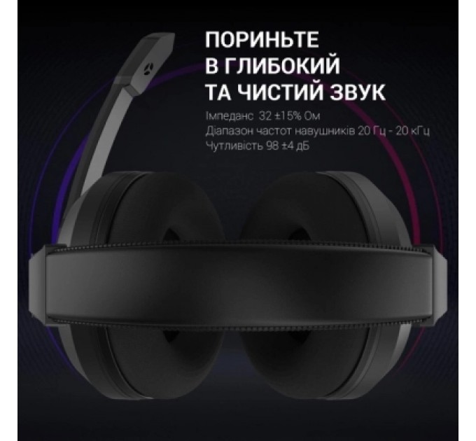 GamePro Навушники GamePro HS299 RGB Black (HS299)