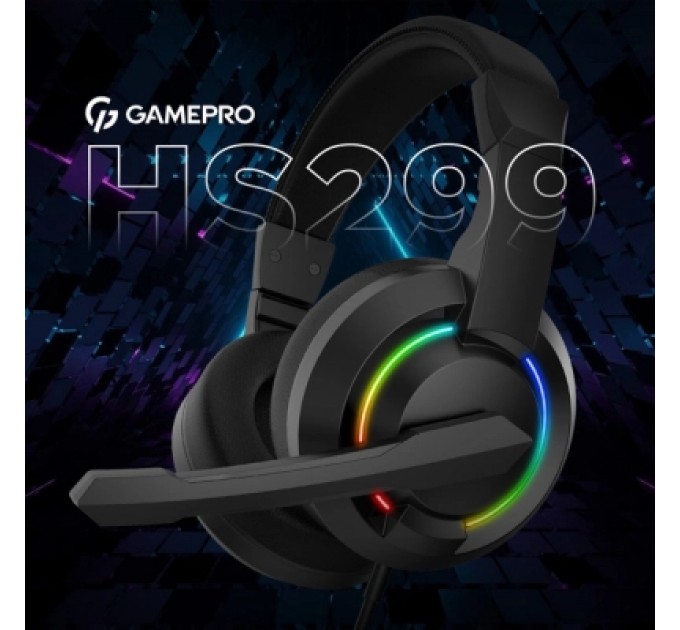 GamePro Навушники GamePro HS299 RGB Black (HS299)