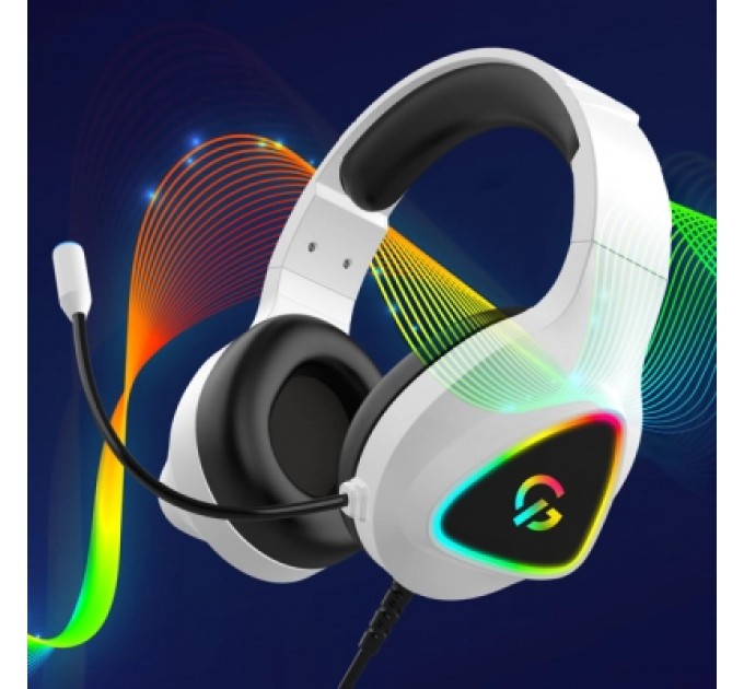 GamePro Навушники GamePro HS615 RGB White (HS615)