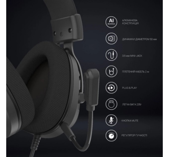 GamePro Навушники GamePro HS766 Black (HS766)