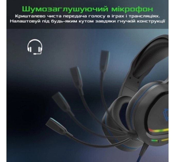 Vertux Навушники Vertux Tokyo 7.1 Mini Jack 3.5мм Blue (tokyo.blue)