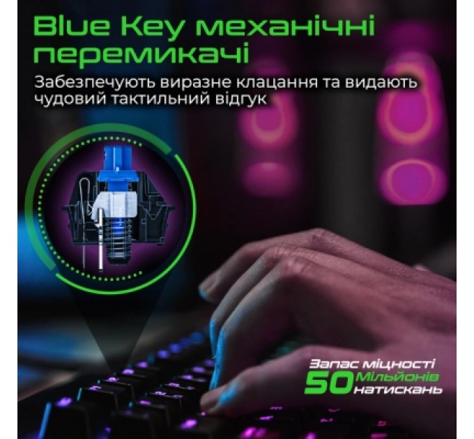 Vertux Клавіатура Vertux Comando USB Black (comando.black)