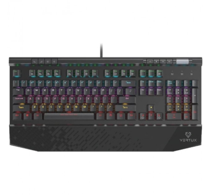 Vertux Клавіатура Vertux Tungsten USB Black (tungsten.black)