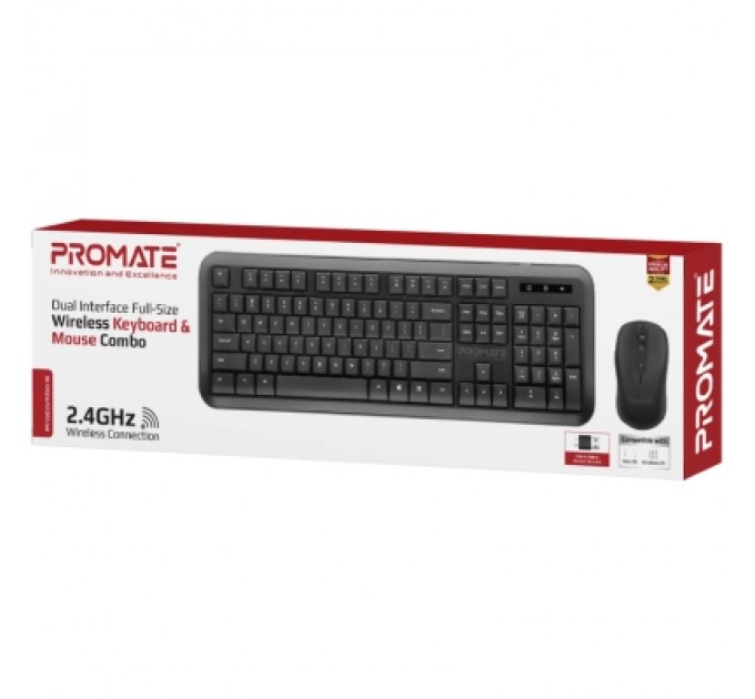Promate Комплект Promate ProCombo-6 Wireless Black (procombo-6)