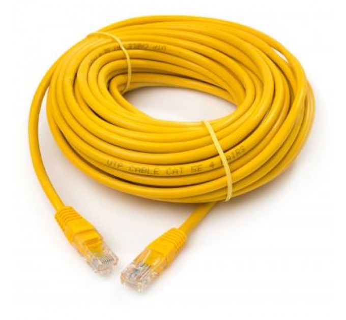 Vinga Патч-корд Vinga UTPCat5e 15 m CCA (VCPPCCCS15Y)